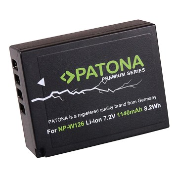 PATONA - Batería Fuji NP-W126 1140mAh Li-Ion Premium