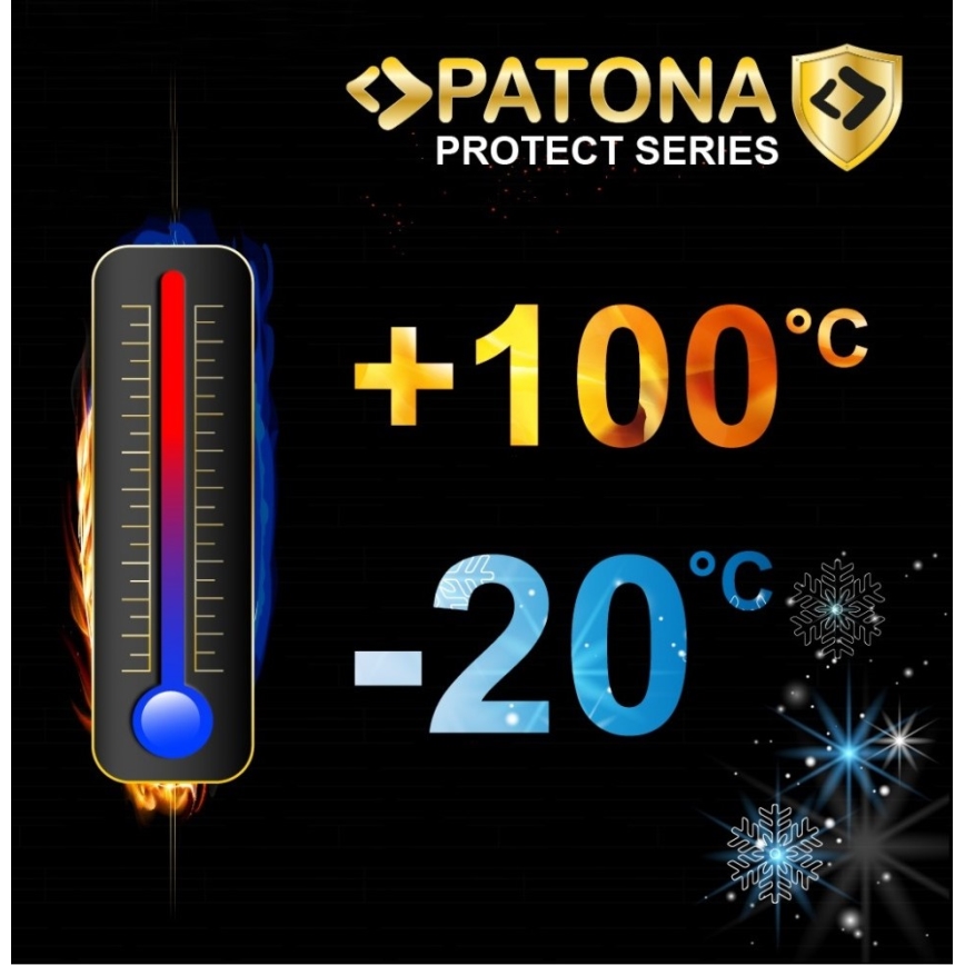 PATONA - Batería Fuji NP-W126S 1140mAh Li-Ion Protect