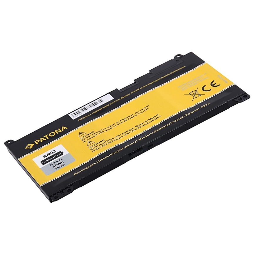 PATONA - Batería HP 430/440/450 G4 3500mAh Li-Pol 11,4V RR03XL