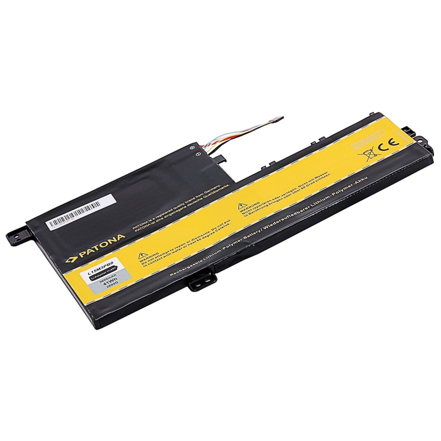 PATONA - Batería Lenovo Ideapad 320S 3600mAh Li-lon 11,25V L15L3PB0