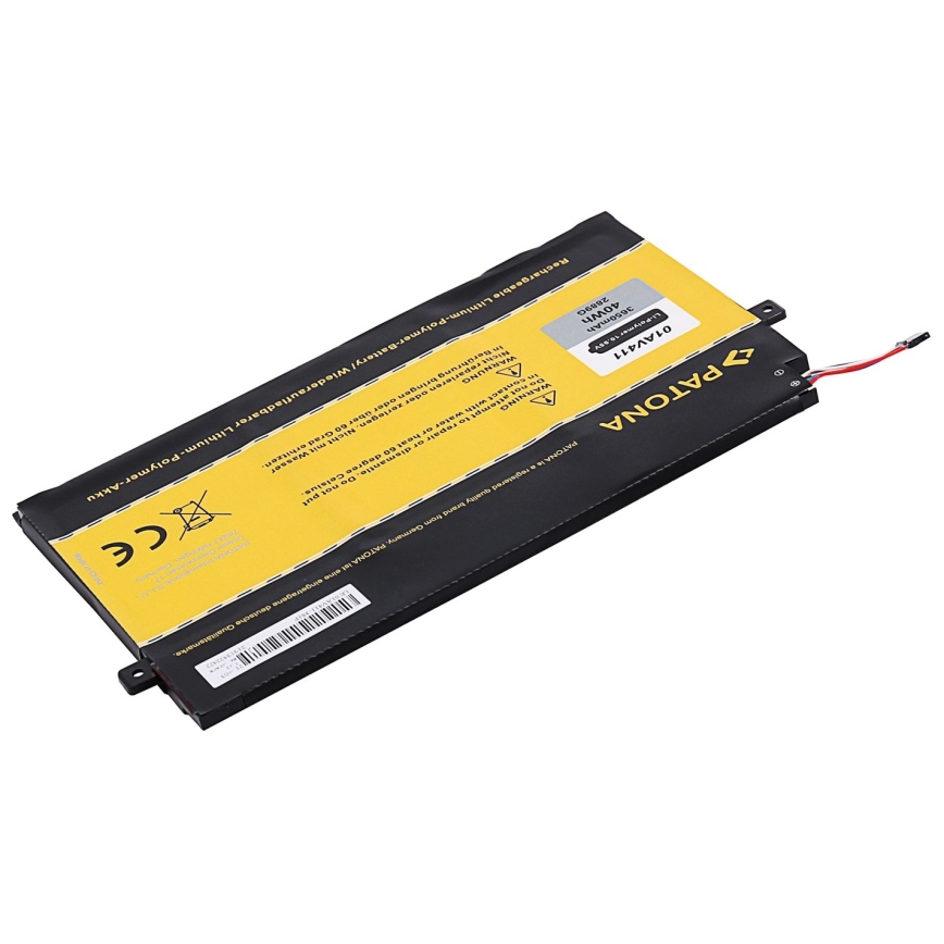 PATONA - Batería Lenovo Thinkpad E470/E475 4400mAh Li-lon 10,95V 01AV411