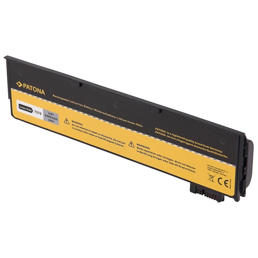 PATONA - Batería LENOVO Thinkpad T470/T570/61++ 4400mAh Li-lon 10,8V 01AV423