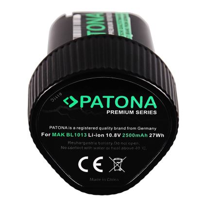 PATONA - Batería Makita 10,8V 2500mAh Li-Ion Premium