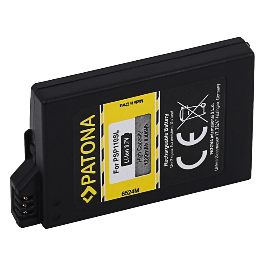 PATONA - Batería Sony PSP 2000/PSP 3000 1200mAh Li-lon 3,7V