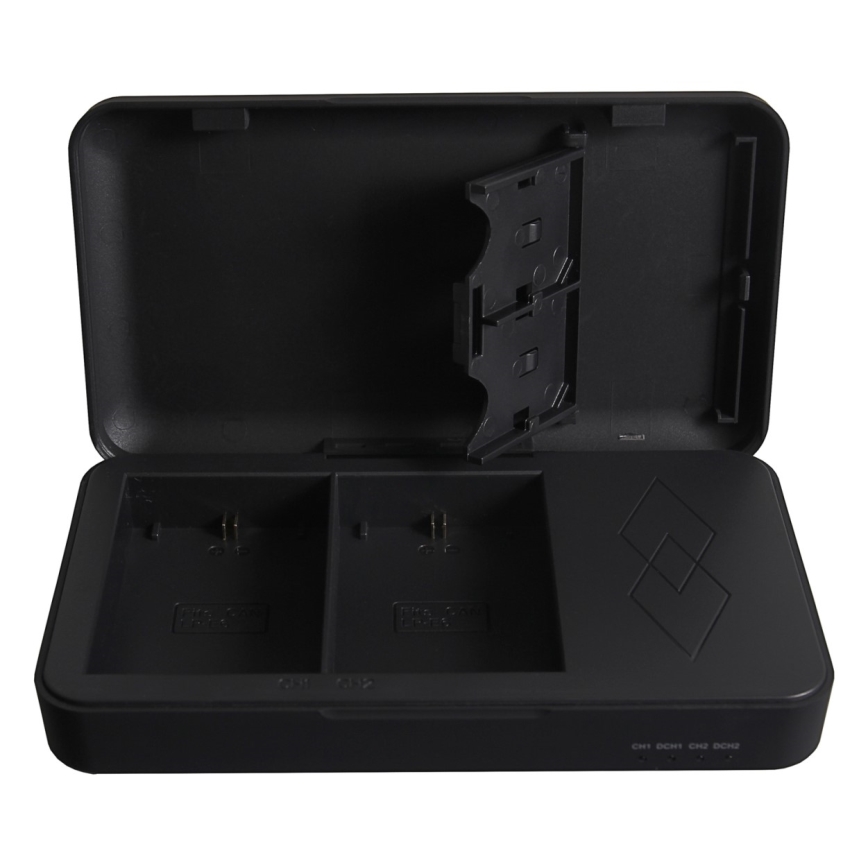 PATONA - Cargador Dual Canon LP-E6/LP-E6N/LP-E6NH con powerbank