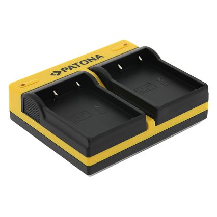 PATONA - Cargador Dual Quick Olympus BLX-1 USB OM-1
