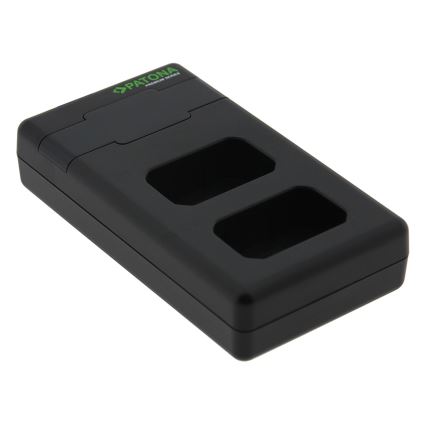 PATONA - Cargador rápido Dual Sony NP-FW50 + cable USB-C 0,6m