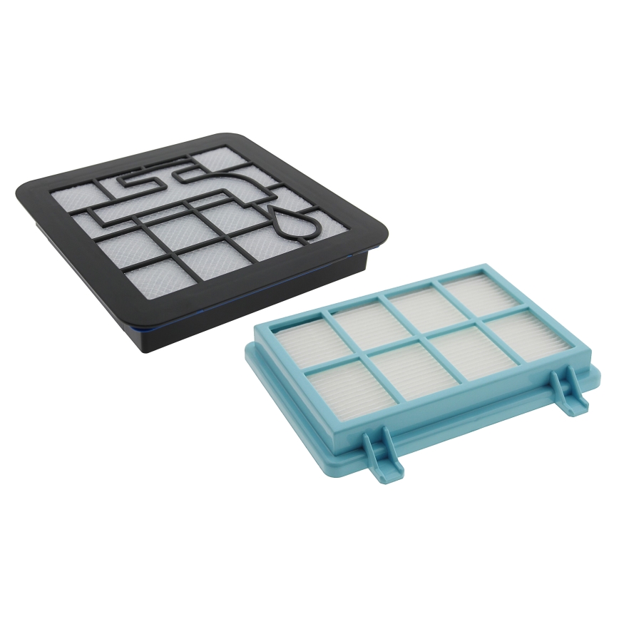 PATONA - Juego de filtros Philips FC8010/02 para Powerpro Compact Active
