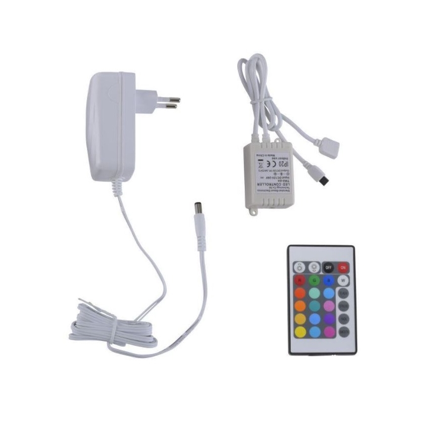 Paul Neuhaus 1205-70 - Cinta LED RGB regulable TEANIA 10m LED/30W/12/230V + mando a distancia