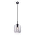 Paul Neuhaus 2002-25 - Lámpara colgante SHITAKE 1xE27/10W/230V diá. 20 cm humo