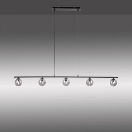 Paul Neuhaus 2026-18 - Lámpara colgante LED WIDOW 5xG9/3W/230V