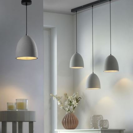 Paul Neuhaus 2231-22 - Lámpara colgante ETON 1xE27/40W/230V concreto