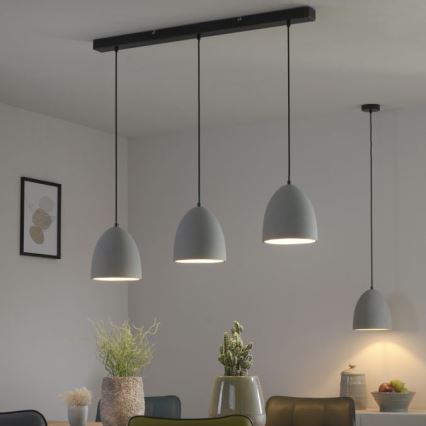 Paul Neuhaus 2231-22 - Lámpara colgante ETON 1xE27/40W/230V concreto