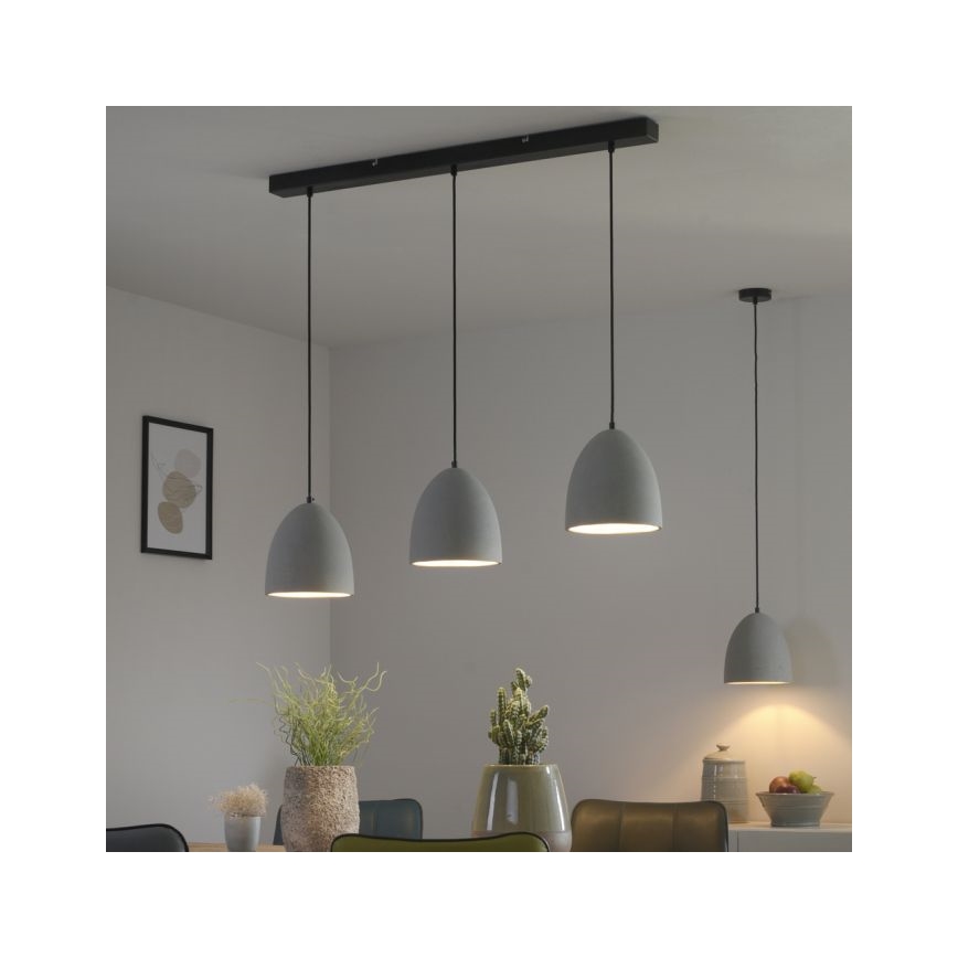 Paul Neuhaus 2231-22 - Lámpara colgante ETON 1xE27/40W/230V concreto