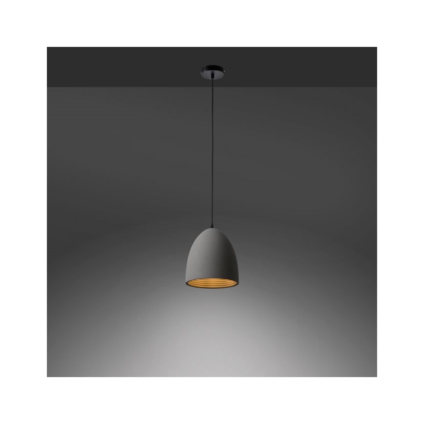 Paul Neuhaus 2231-22 - Lámpara colgante ETON 1xE27/40W/230V concreto