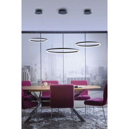 Paul Neuhaus 2382-13 - Lámpara colgante LED regulable TITUS LED/38,5W/230V