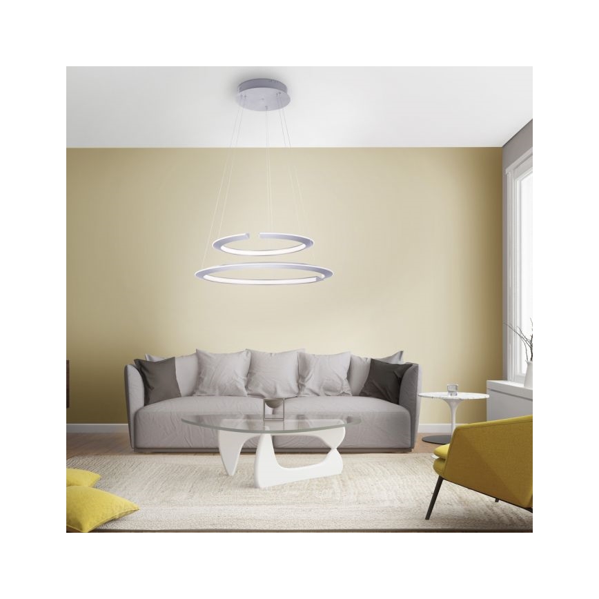 Paul Neuhaus 2491-55 - Lámpara colgante de luces LED regulable ALESSA 2xLED/26W/230V + CR