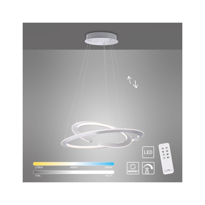 Paul Neuhaus 2491-55 - Lámpara colgante de luces LED regulable ALESSA 2xLED/26W/230V + CR