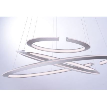 Paul Neuhaus 2493-55 - Lámpara colgante LED regulable con cable ALESSA 3xLED/38W/230V + mando a distancia