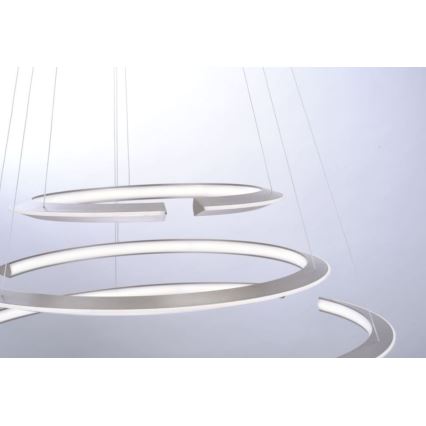 Paul Neuhaus 2493-55 - Lámpara colgante LED regulable con cable ALESSA 3xLED/38W/230V + mando a distancia