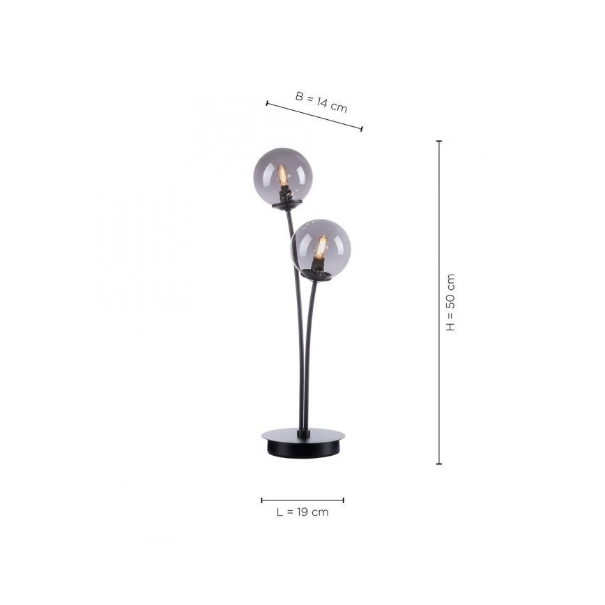 Paul Neuhaus 4040-18 - Lámpara de mesa LED WIDOW 2xG9/3W/230V