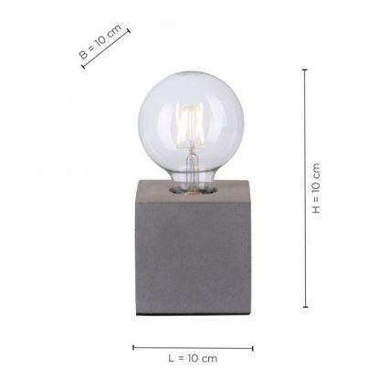 Paul Neuhaus 4069-22 - Lámpara de mesa ETON 1xE27/40W/230V