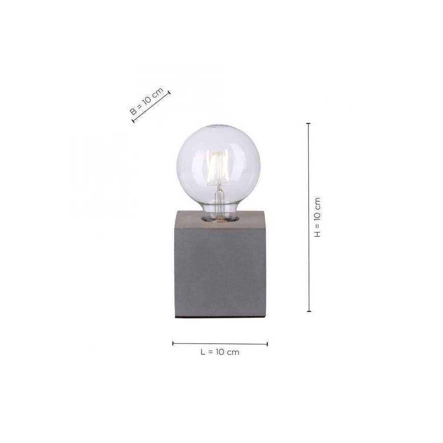Paul Neuhaus 4069-22 - Lámpara de mesa ETON 1xE27/40W/230V