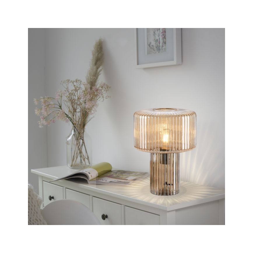 Paul Neuhaus 4092-27 - Lámpara de mesa FUNGUS 1xE27/10W/230V beige