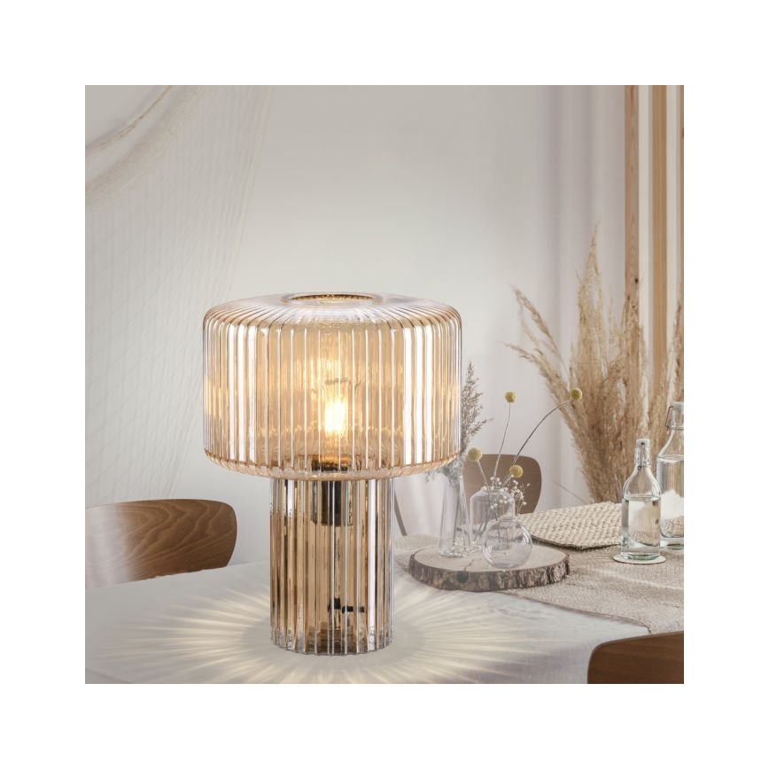 Paul Neuhaus 4092-27 - Lámpara de mesa FUNGUS 1xE27/10W/230V beige