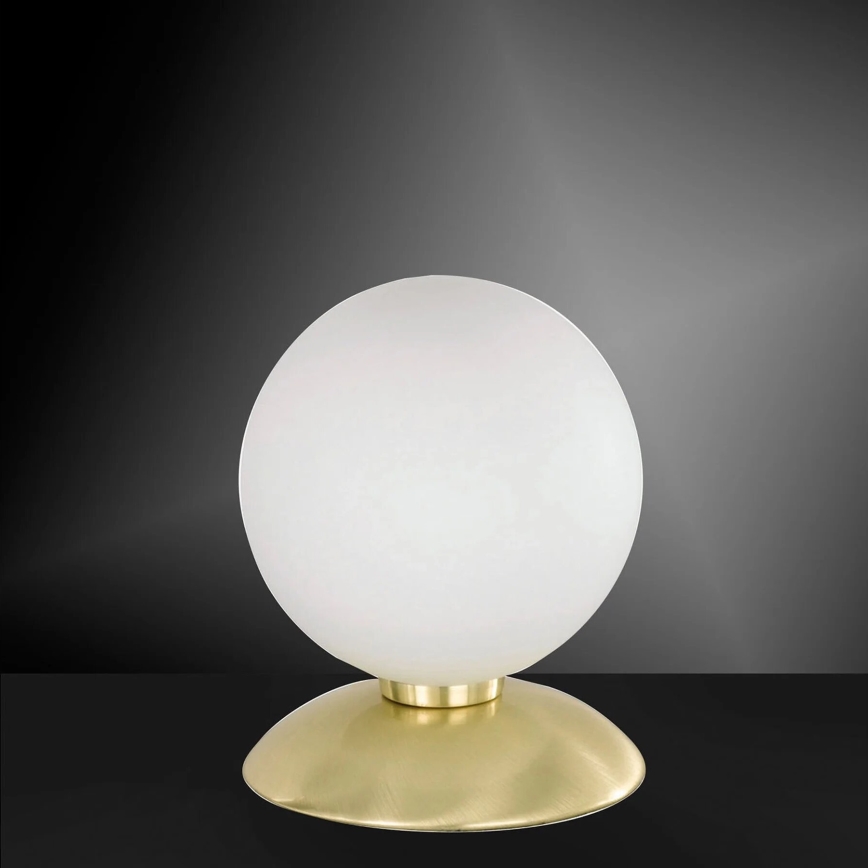 Paul Neuhaus 4437-60 - Lámpara de sobremesa táctil regulable BUBBA 1xG9/28W/230V dorada