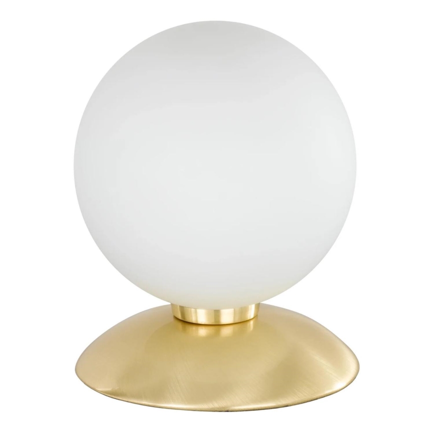 Paul Neuhaus 4437-60 - Lámpara de sobremesa táctil regulable BUBBA 1xG9/28W/230V dorada