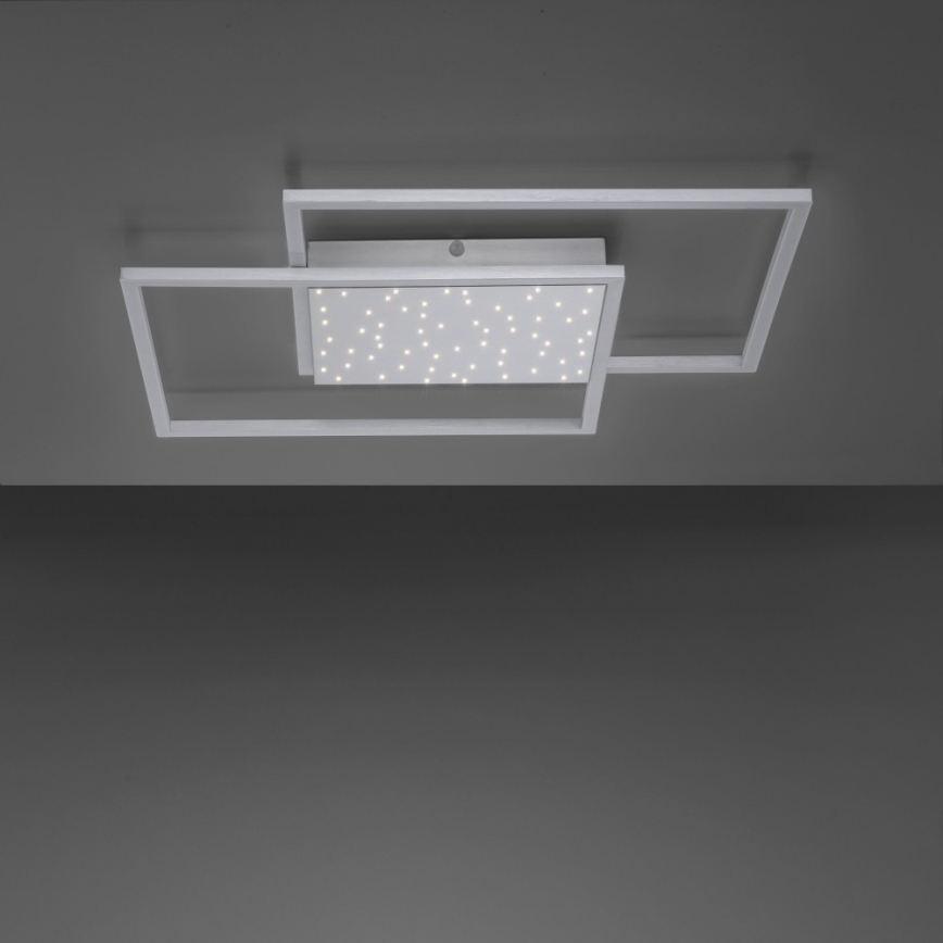 Paul Neuhaus 6024-55 - Lámpara de suspensión LED regulable YUKI LED/49W/230V + mando a distancia
