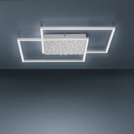 Paul Neuhaus 6024-55 - Lámpara de suspensión LED regulable YUKI LED/49W/230V + mando a distancia
