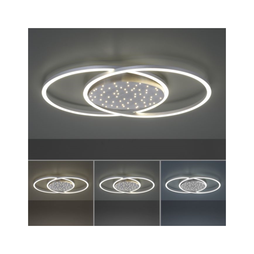 Paul Neuhaus 6025-55 - Plafón LED regulable YUKI LED/48W/230V + mando a distancia