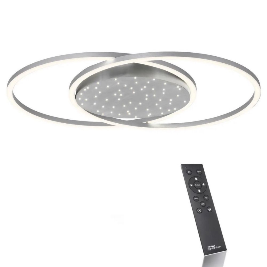 Paul Neuhaus 6025-55 - Plafón LED regulable YUKI LED/48W/230V + mando a distancia