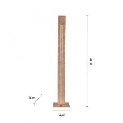 Paul Neuhaus 603-12 - Lámpara de pie LED NEVIS LED/27W/230V