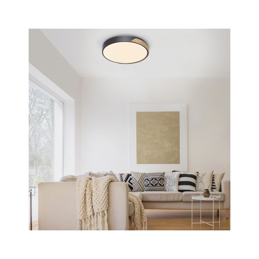 Paul Neuhaus 6071-18 - Plafón LED regulable Q-PIATO LED/35W/230V diá. 51 cm 2700-5000K Wi-Fi + control remoto