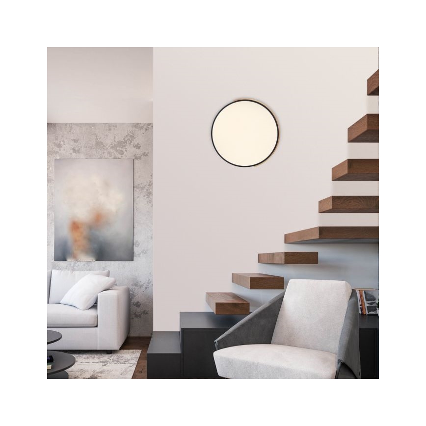 Paul Neuhaus 6071-18 - Plafón LED regulable Q-PIATO LED/35W/230V diá. 51 cm 2700-5000K Wi-Fi + control remoto