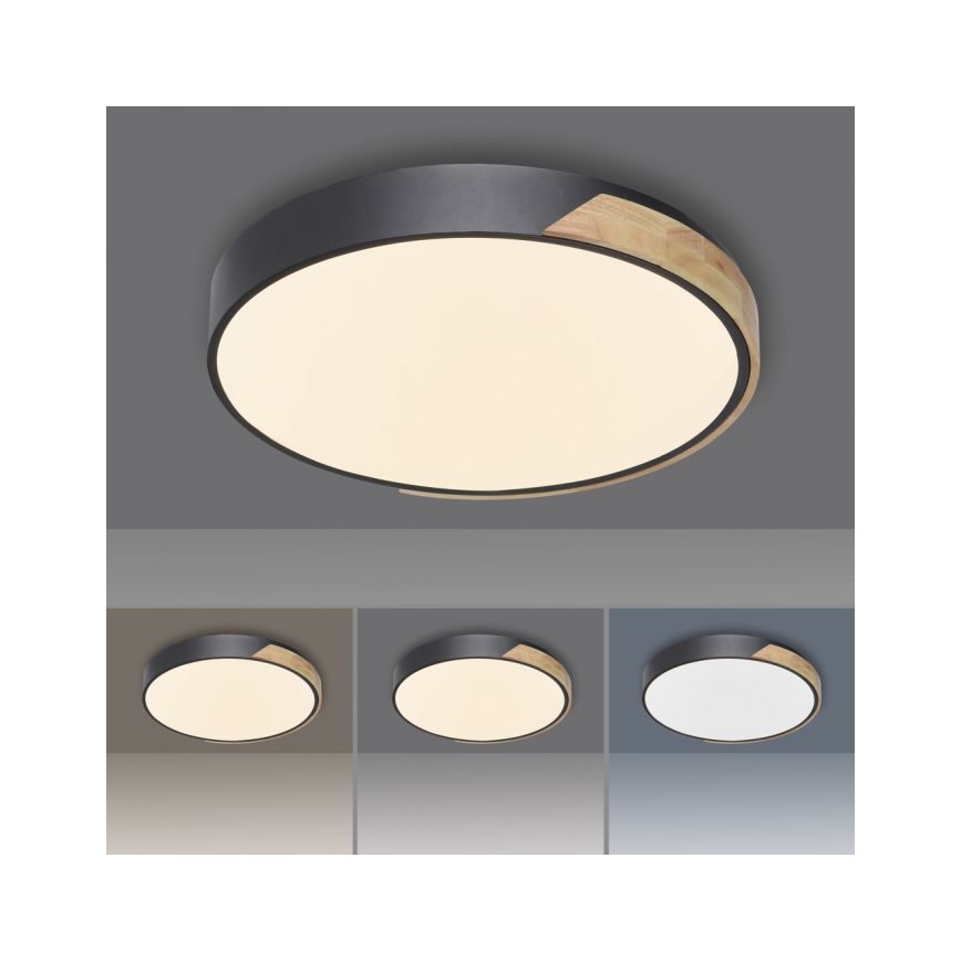 Paul Neuhaus 6071-18 - Plafón LED regulable Q-PIATO LED/35W/230V diá. 51 cm 2700-5000K Wi-Fi + control remoto