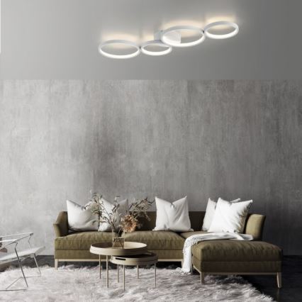 Paul Neuhaus 6183-16 - Plafón LED regulable KIRINGE LED/26W/230V