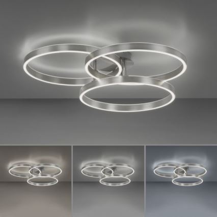 Paul Neuhaus 6233-55 - Plafón LED regulable PAAN LED/45,5W/230V 2700-5000K + control remoto