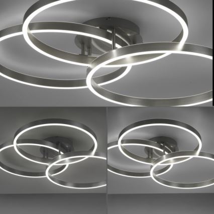 Paul Neuhaus 6233-55 - Plafón LED regulable PAAN LED/45,5W/230V 2700-5000K + control remoto