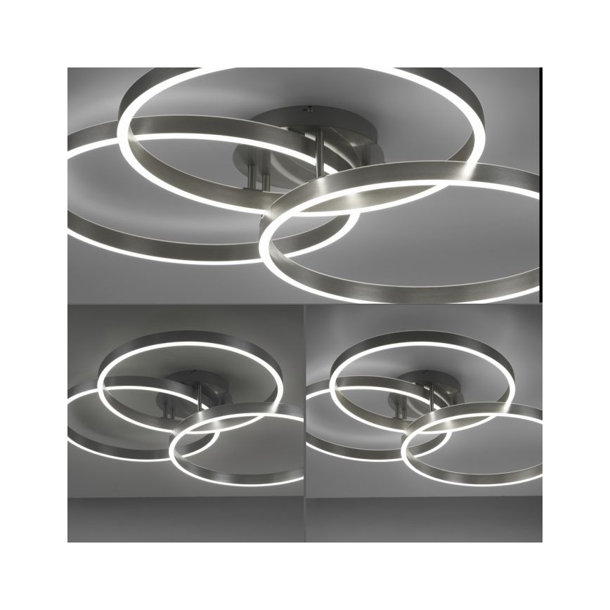 Paul Neuhaus 6233-55 - Plafón LED regulable PAAN LED/45,5W/230V 2700-5000K + control remoto