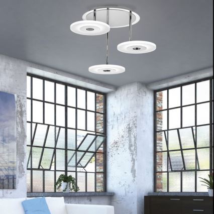 Paul Neuhaus 6446-55 - Lámpara de araña de luces LED ADALI 3xLED/13W/230V