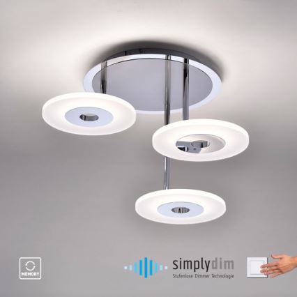 Paul Neuhaus 6446-55 - Lámpara de araña de luces LED ADALI 3xLED/13W/230V