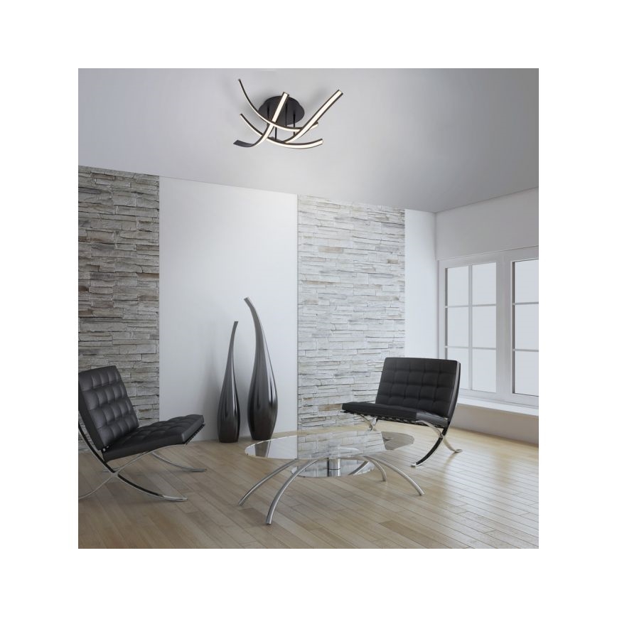 Paul Neuhaus 6474-48 - Lámpara de techo LED regulable LINDA 4xLED/7W/230V