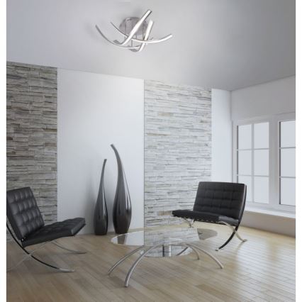 Paul Neuhaus 6474-55 - Plafón LED regulable LINDA 4xLED/7W/230V