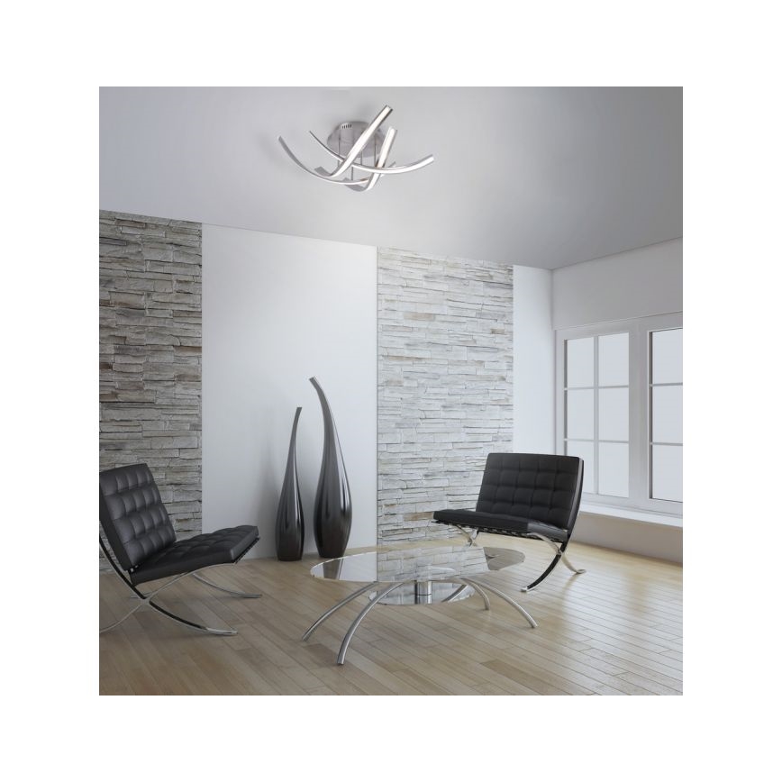 Paul Neuhaus 6474-55 - Plafón LED regulable LINDA 4xLED/7W/230V