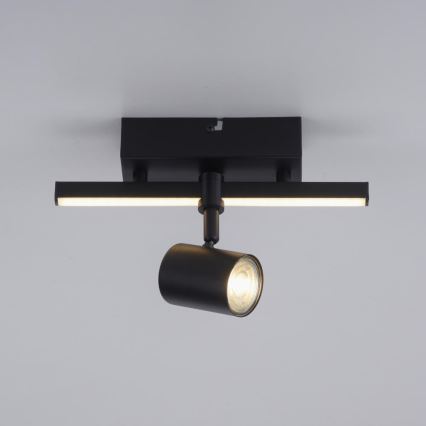 Paul Neuhaus 6523-18 - Foco LED empotrable BARIK 1xGU10/4,5W/230V + LED/3W
