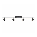 Paul Neuhaus 6525-18 - Foco LED empotrable BARIK 4xGU10/4,5W/230V + LED/10W